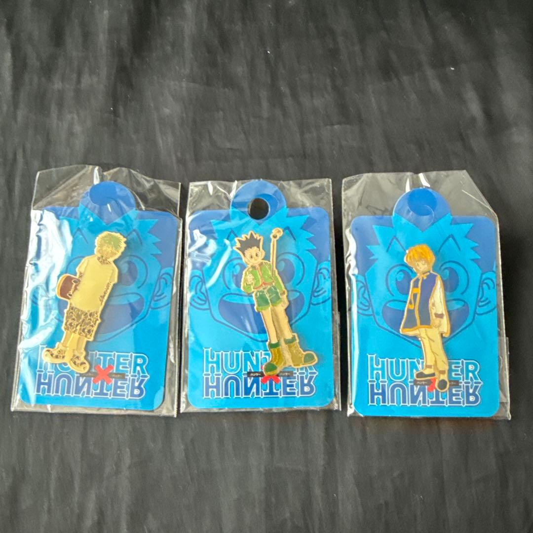 ハンターハンター 応募者全員サービス ピンバッジ 3点まとめ売り
