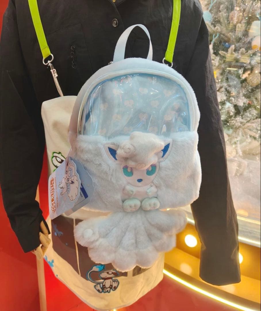 即購入OK】海外ポケセン限定 アローラロコン リュックサック 新品未