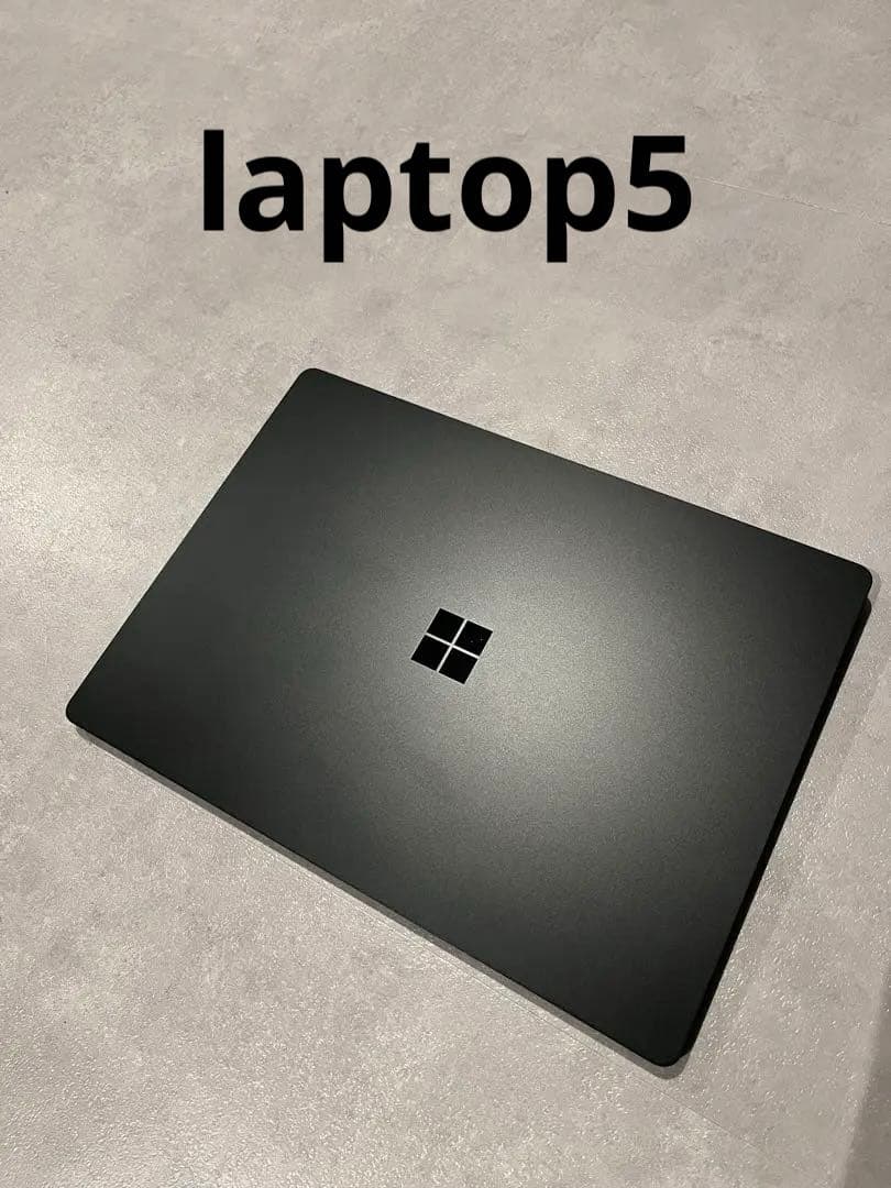 ［超美品］Microsoft Surface Laptop5 ブラック たのめーる】マイクロソフト Surface Laptop 5(Windows10) 15型 Core