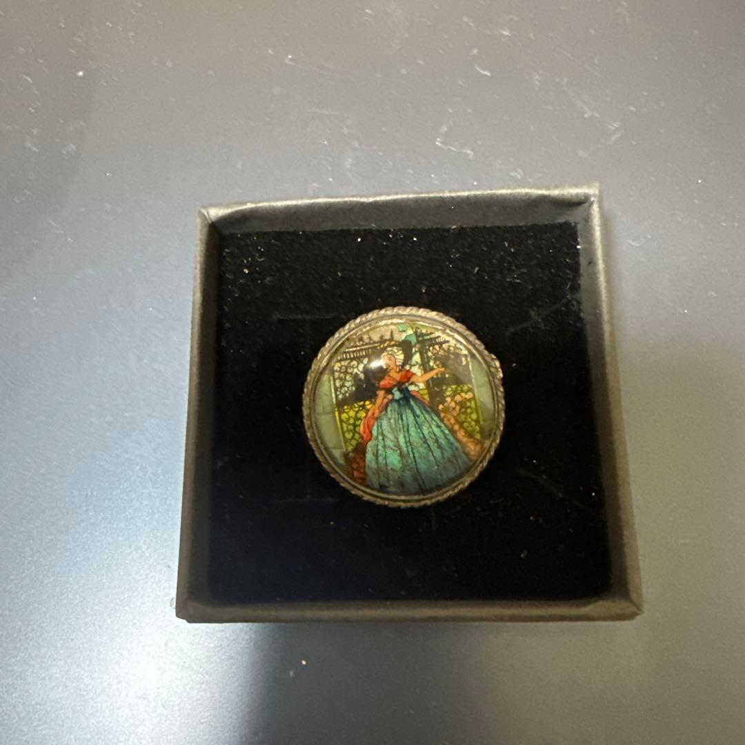 クリノリンレディ モルフォ蝶ブローチ モルフォ蝶のアンティークピンブローチ | iichi 日々の暮らしを