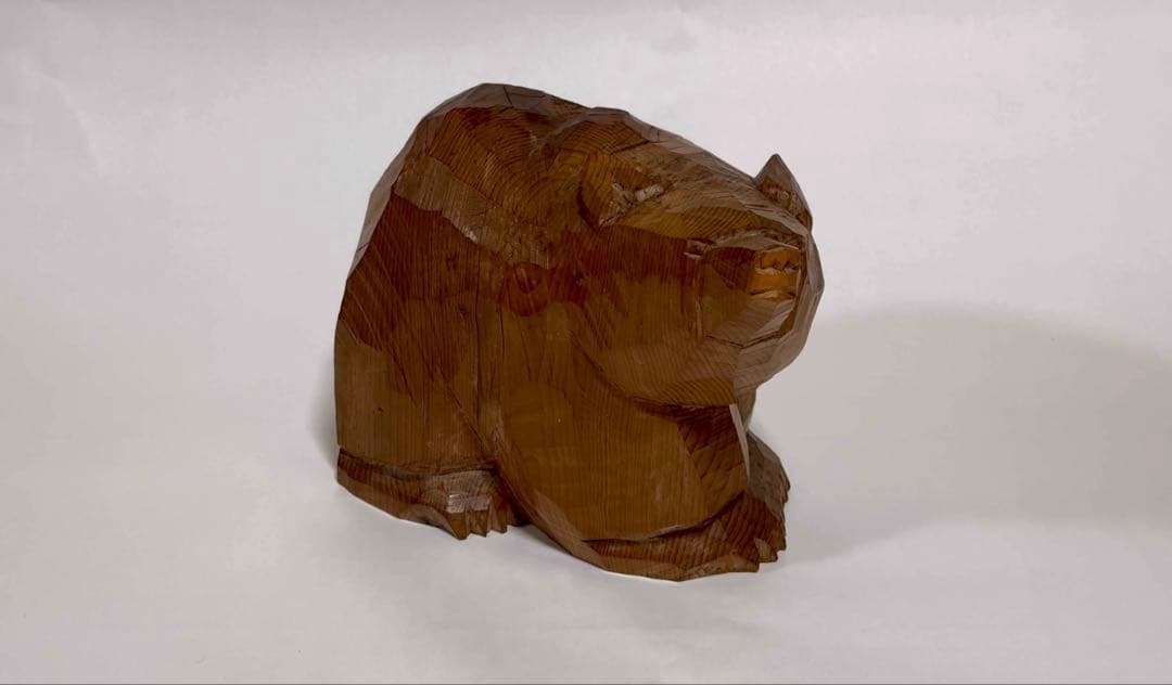 木彫り熊八雲2体セット【茂木多喜治作・加藤貞夫作】 木彫り熊 八雲