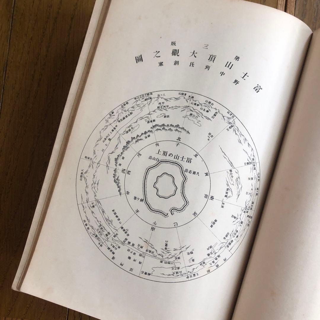 165：明治大正発行‼️台湾が日本だった時の地図付き！山岳辞典『