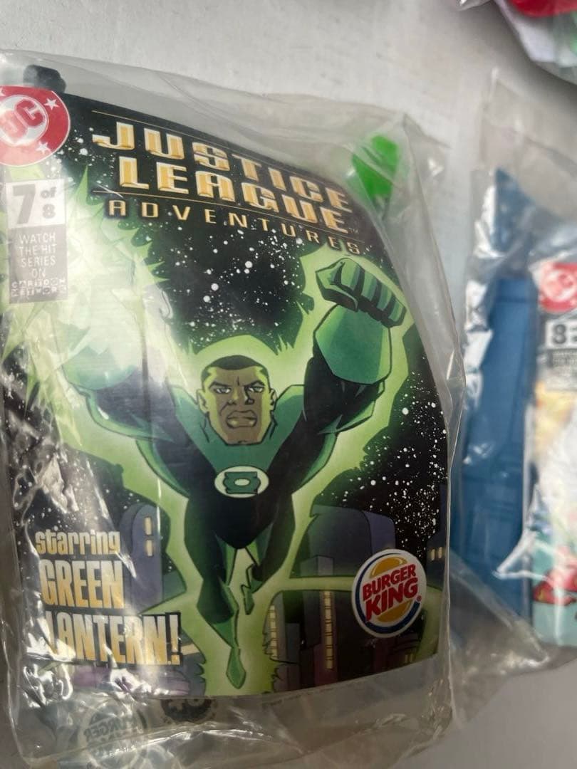 バーガーキング 米国 キッズミール 2003年 ジャスティスリーグ 全8個