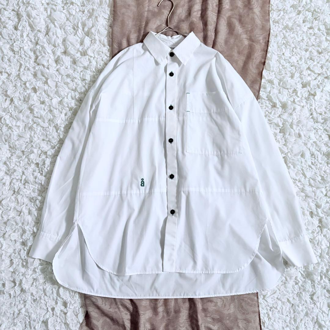 【美品】någontstans ナゴンスタンス T/Cブロードシャツ 24AW 美品】någontstans ナゴンスタンス T/Cブロードシャツ 24AW - メルカリ