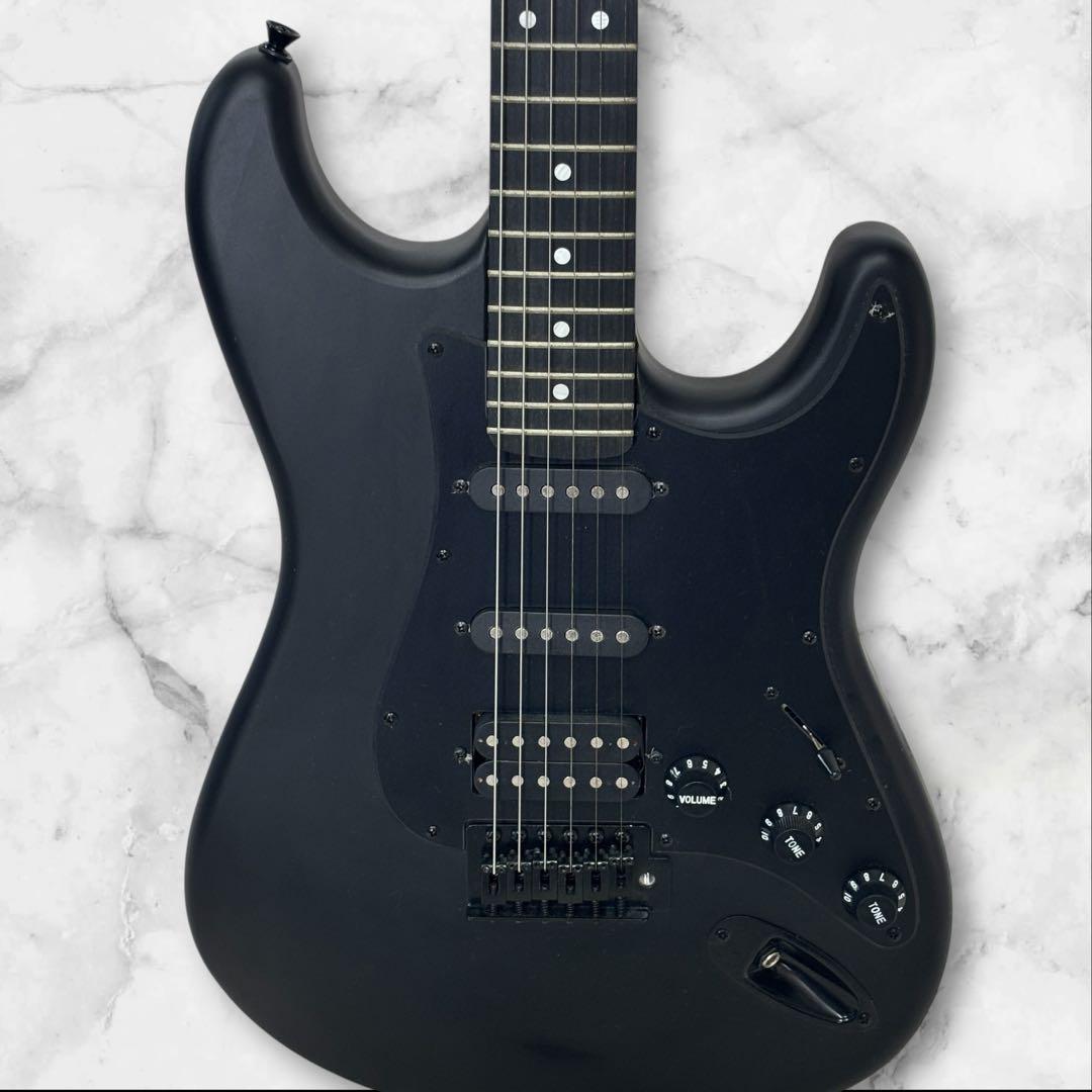 SELDER ストラトキャスター ブラック 動作良好 初心者 エレキギター