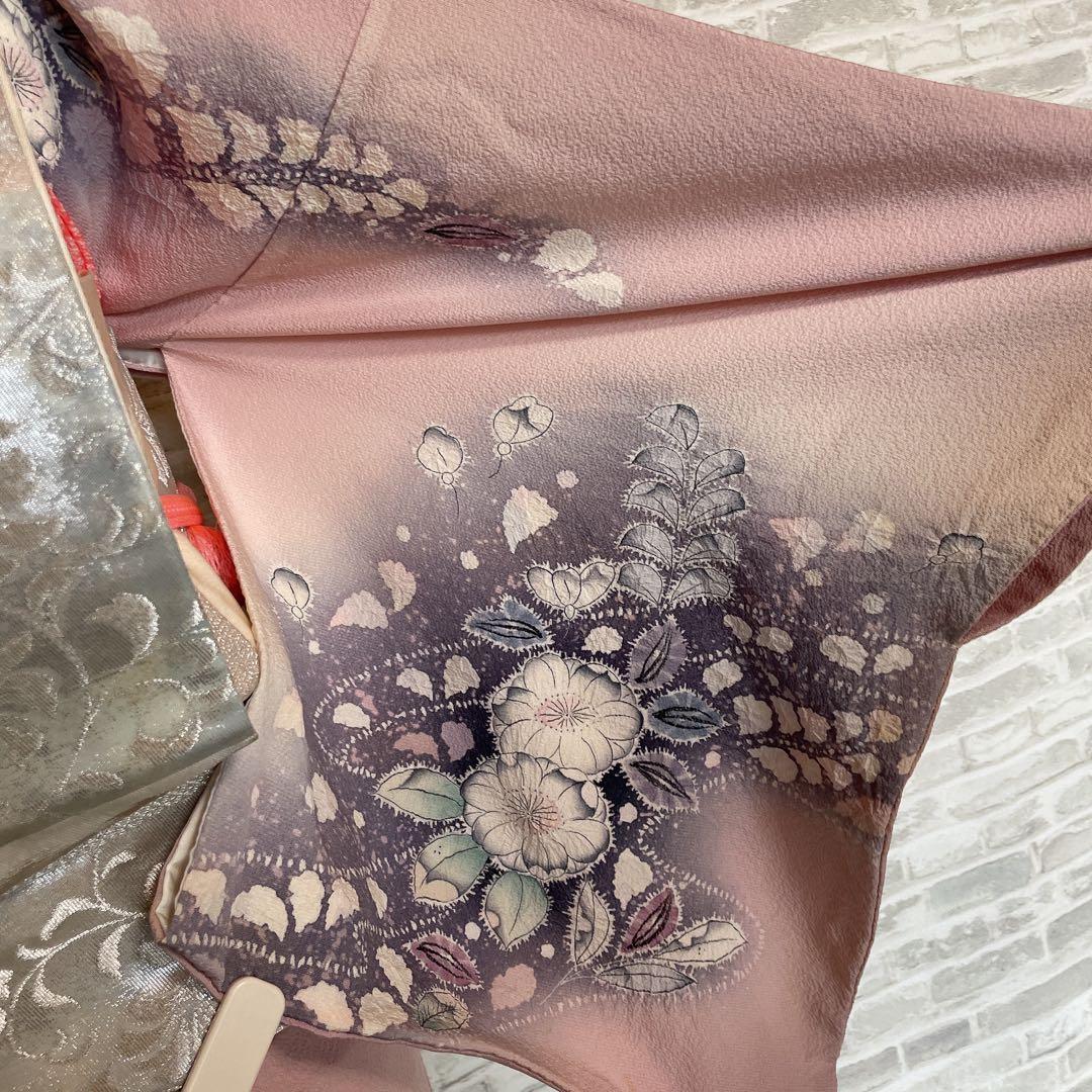 訪問着 フルセット 辻ヶ花 翠山 難あり 練習用 撮影用 着物