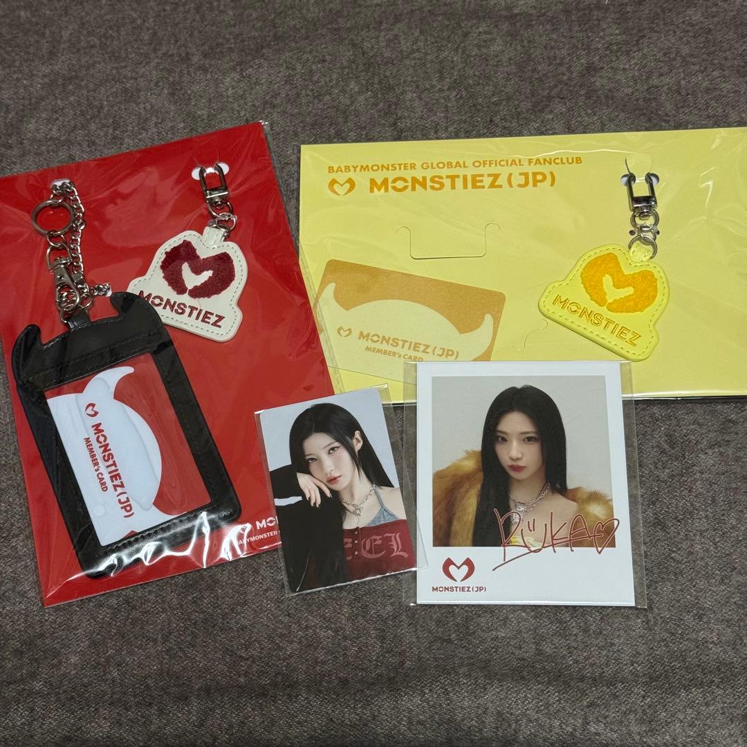 BABYMONSTER FC入会特典・継続特典 トレカ付き(アサ・ルカ) - メルカリ