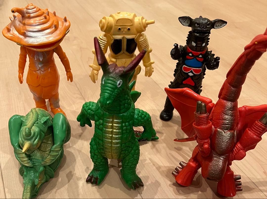 ウルトラ怪獣 ソフビ 6体セット シラリー ロン プローズ 他 ※要説明参照 ウルトラ怪獣 ソフビ 6体セット シラリー ロン プローズ 他 要説明参照