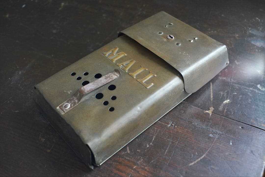 Vintage Mail Box アメリカン　ヴィンテージ　アンティーク　ポスト U.S.A. antique MAIL BOX アメリカアンティーク 【CORBIN】 メール