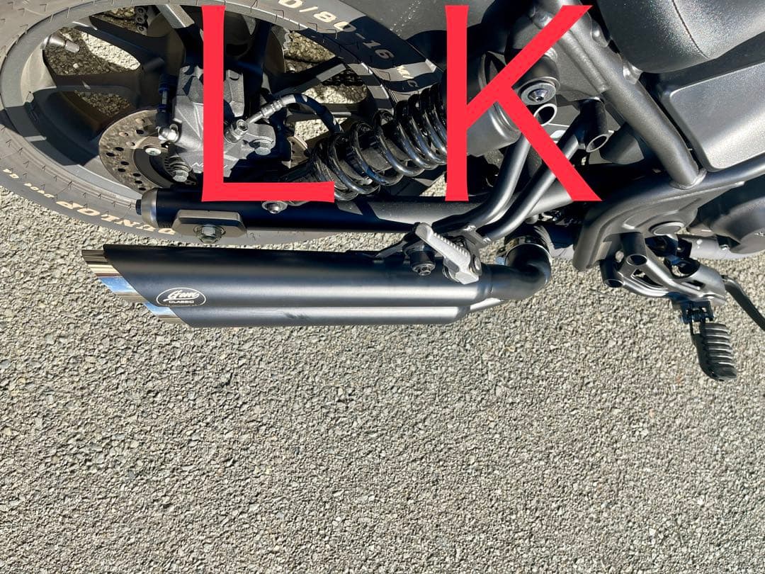 セール中 レブル250 2023年式 マフラーgemspeed製 V4音調整済み - メルカリ