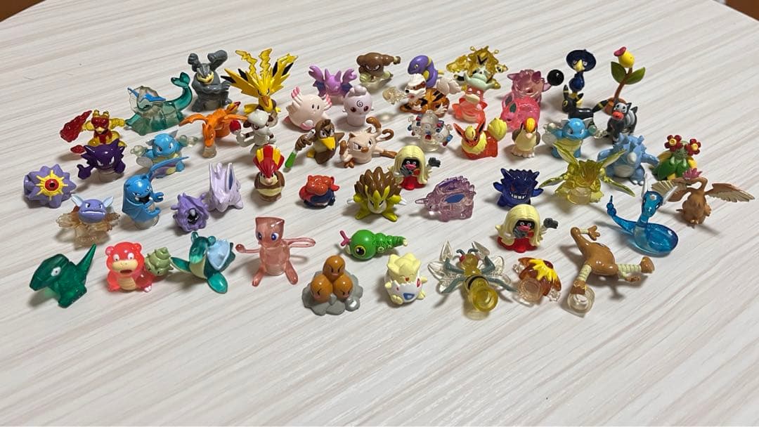 希少】ポケモン 指人形 フィギュア ミニチュア レア 昔 レトロ まとめ
