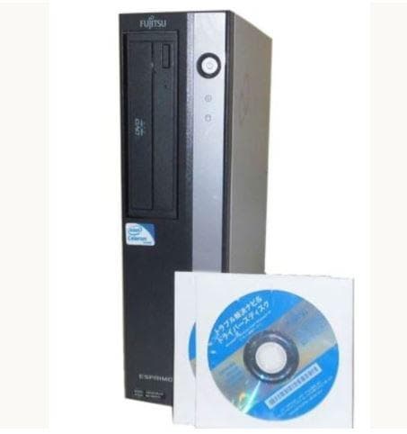 早い！ SSD 256GB Windows XP ESPRIMO D581/DX 富士通 ESPRIMO D581/D 液晶モニタ付 Windows XP PentiumG630 メモリ