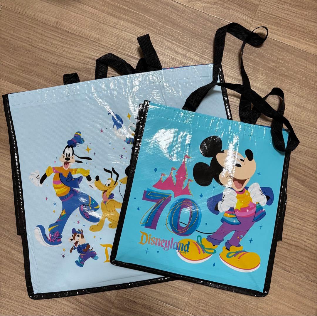 カリフォルニアディズニー 70周年限定 ショップバッグ - メルカリ