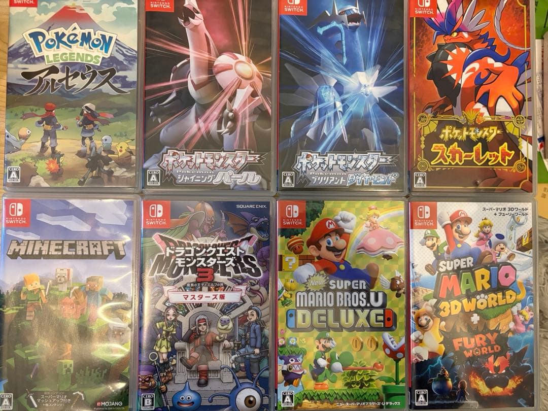 switch ソフトセット 8点 まとめ売り - メルカリ