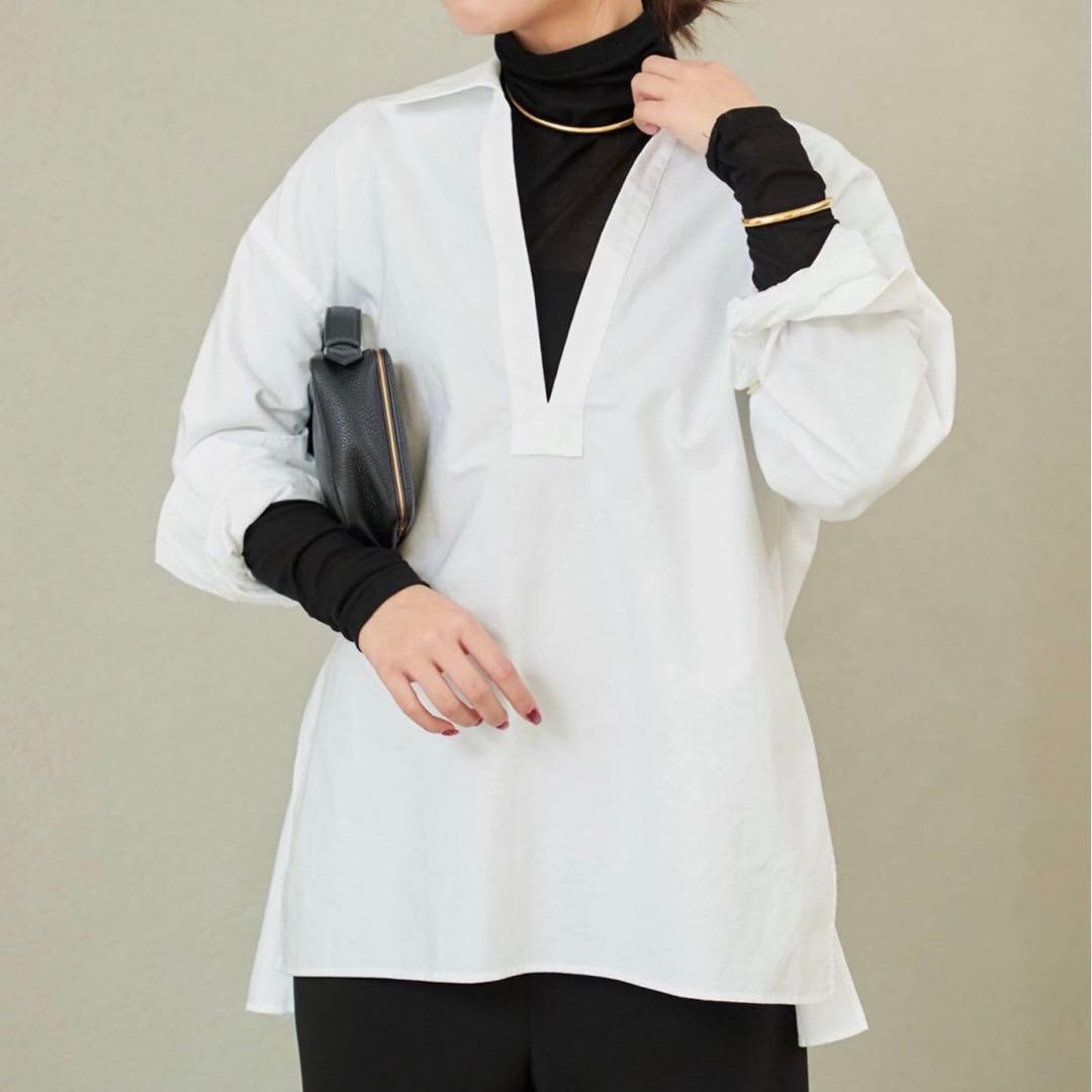 Plage Skipper Longシャツ plage（プラージュ） ブラウス シャツ Skipper Long シャツ レディース