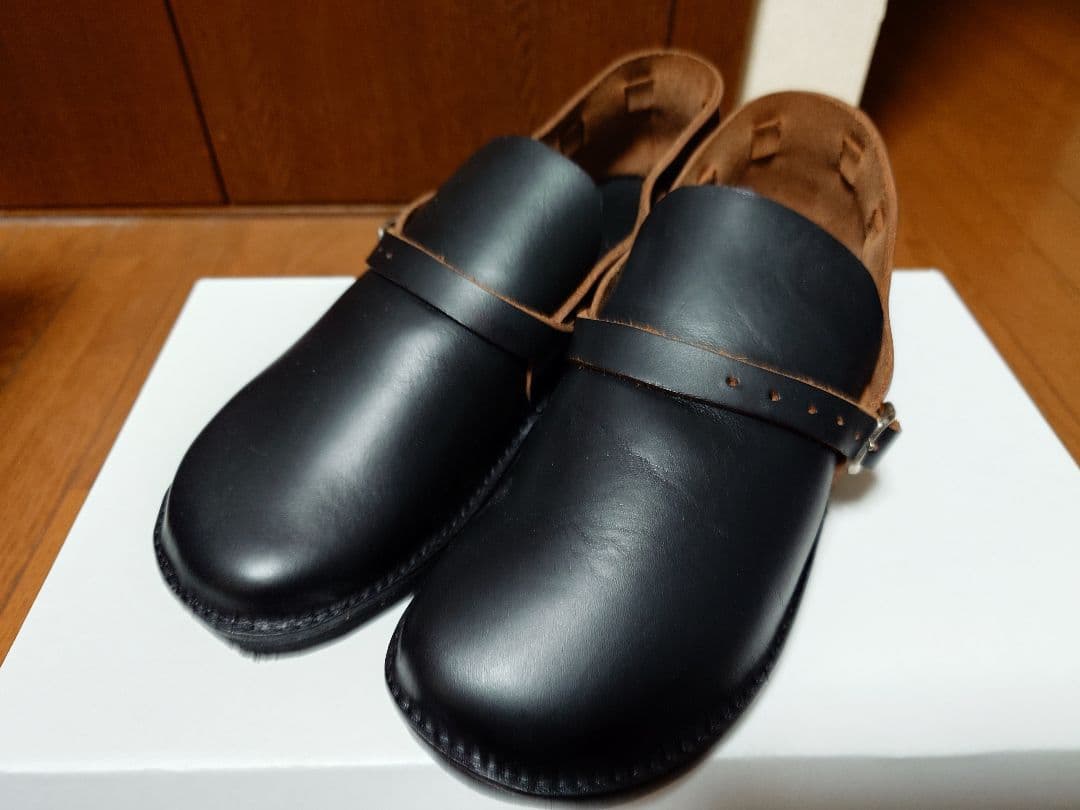 フェルナンドレザー ミドルイングリッシュ US7.5E ブラック Fernand Leather / フェルナンドレザー Ladies MIDDLE ENGLISH