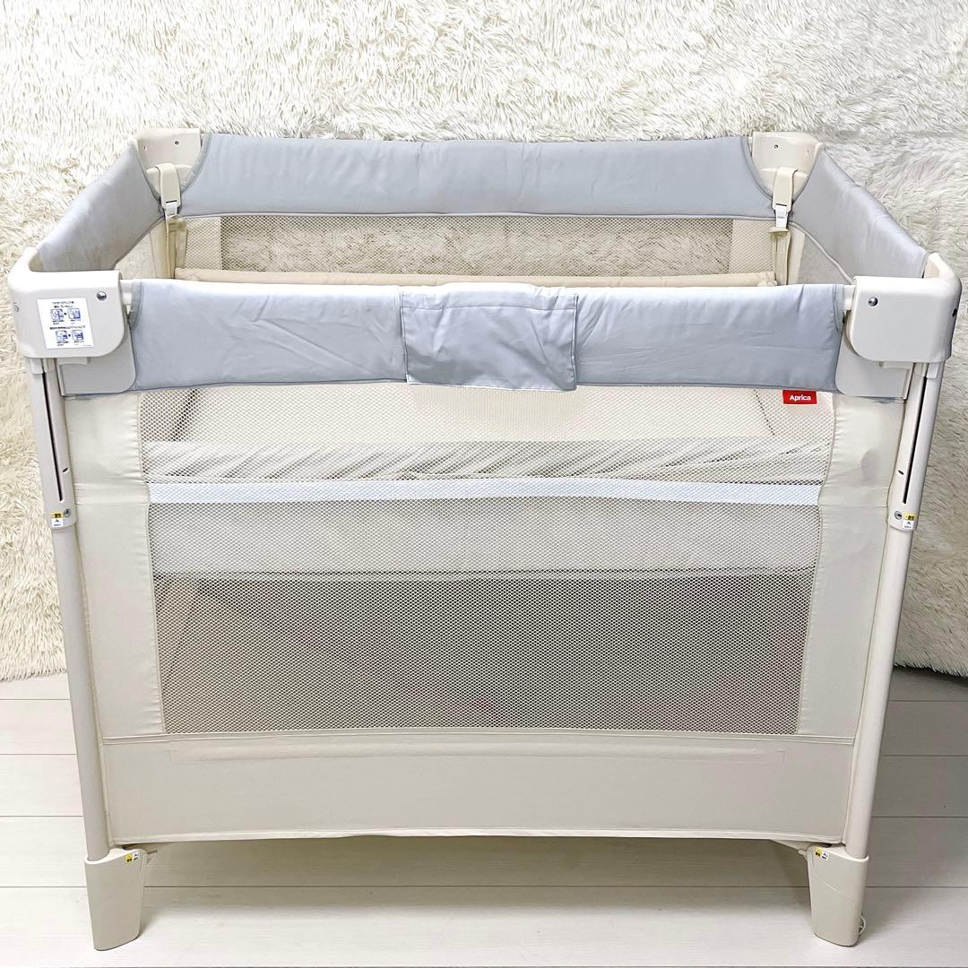 Aprica アップリカ ベビーベッド ココネルエアーAB 極美品 - メルカリ