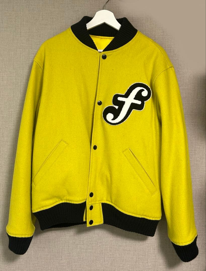ジャケット・アウター FAF/fake as flowers Wool Stadium Jacket FAF (FAKE AS FLOWERS) / フェイク アス フラワーズ】STADIUM JACKET