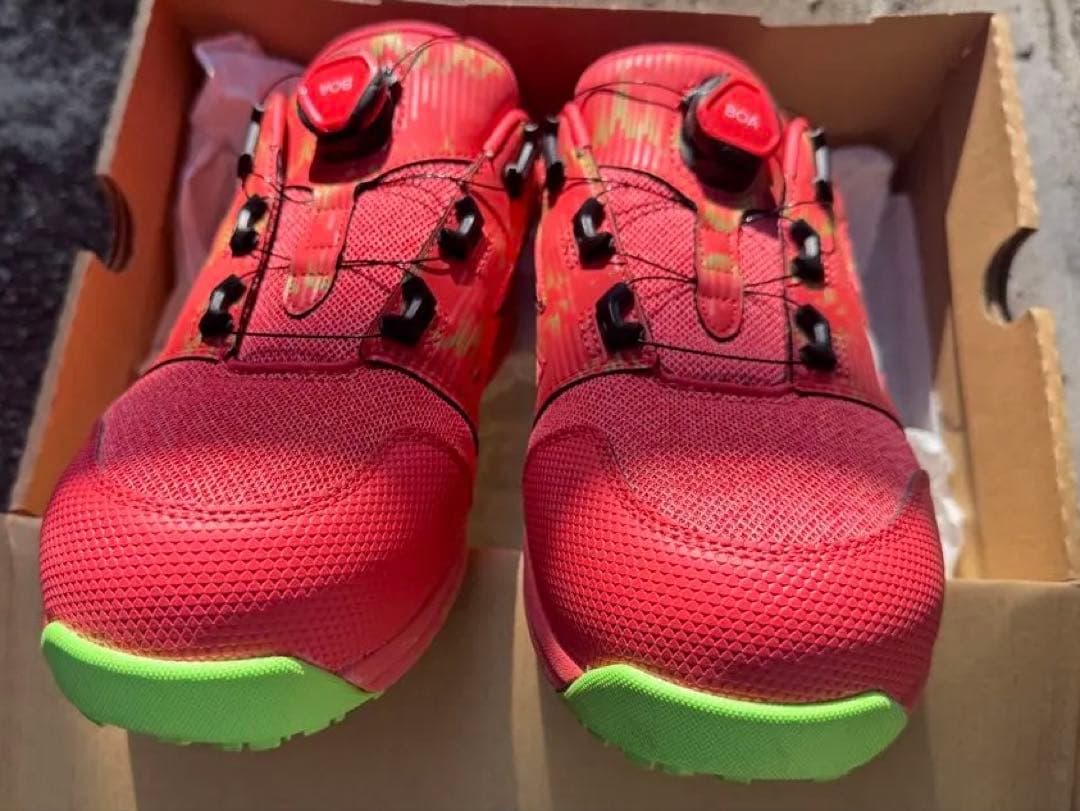 s*a様 安全靴 27.0cm ピンク BOAシステム