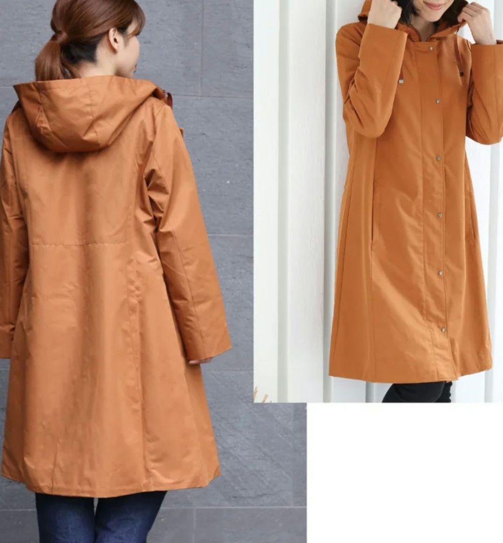 オレンジ 防風 撥水 モッズコート 7AR テラコッタ 元町ゼラール Zelal