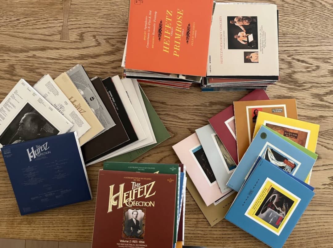 ハイフェッツ・オリジナル・ジャケット・コレクション全集【欠品あり