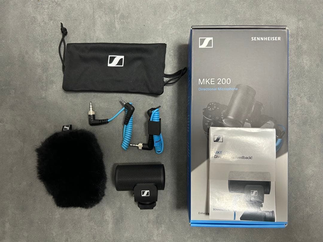 【美品】SENNHEISER ゼンハイザー マイク MKE200 SENNHEISER ( ゼンハイザー ) MKE200 カメラ用マイク 送料無料