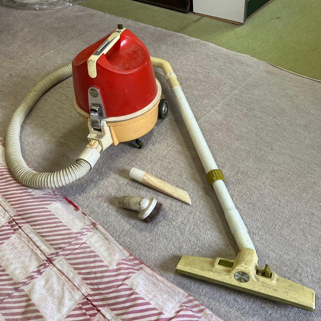 掃除機 昭和レトロ 昭和40年代 日立 HITACHI チリコン 動作確認済