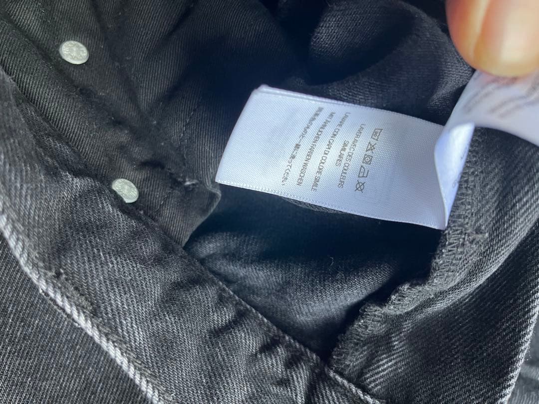 Supreme Baggy Jean (25FW) \"Black\" 32インチ