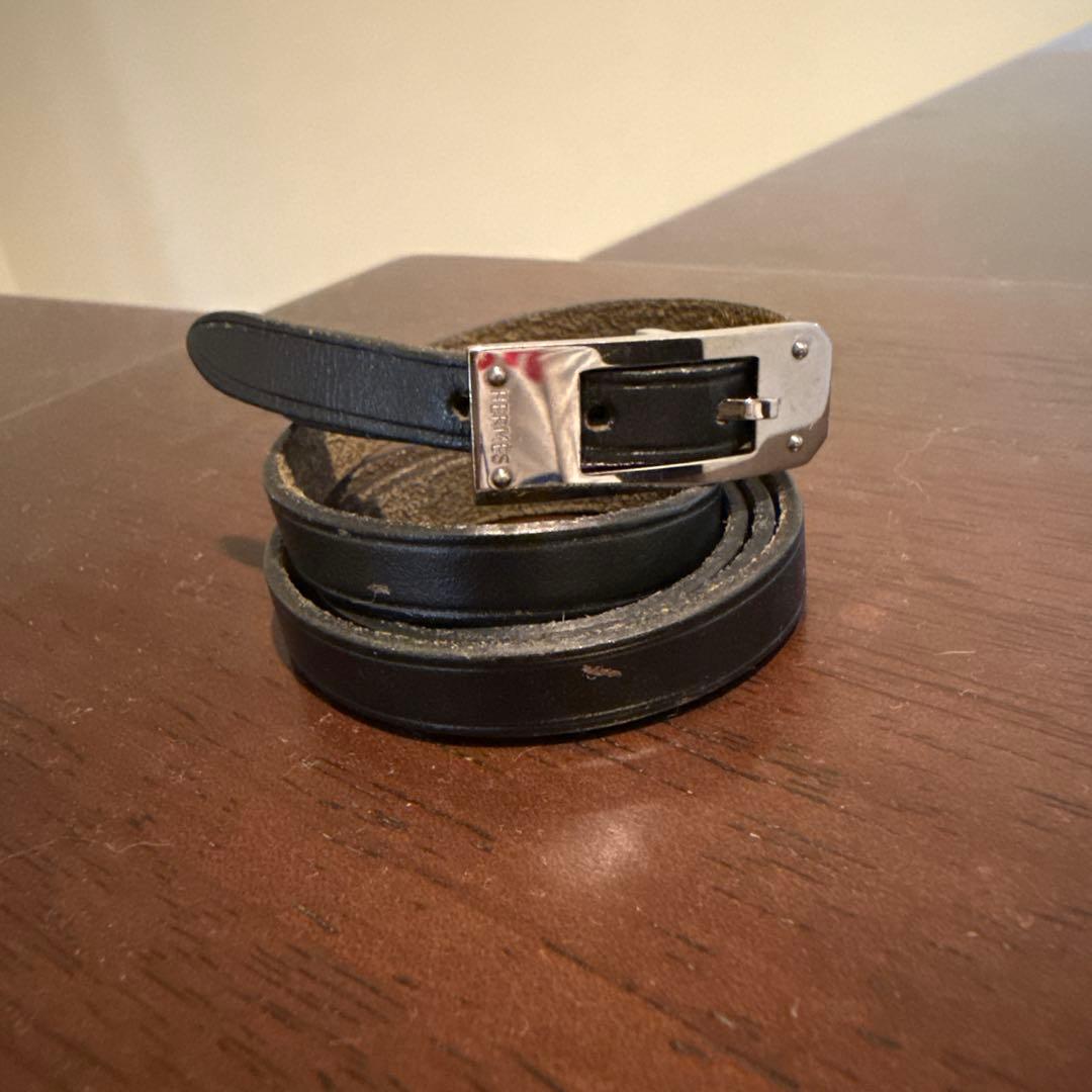 【美品】エルメス ケリーアルディオン ブレスレット レザー 黒ブラック シルバー 楽天市場】【未使用品】【ジュエリー】HERMES エルメス レザー ケリー