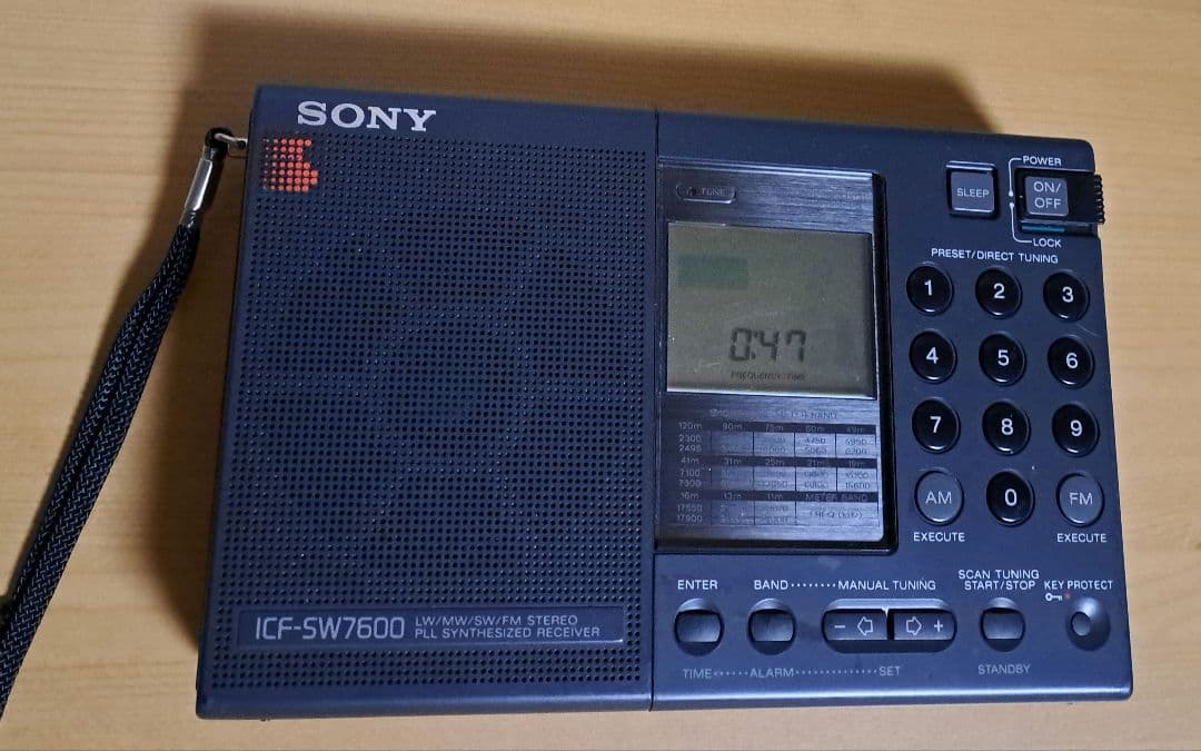 SONY ICF-SW7600 ラジオ受信機 ソニーの小型受信機ICF-SW7600GとICF-SW7600GR | じんけいの修理日記
