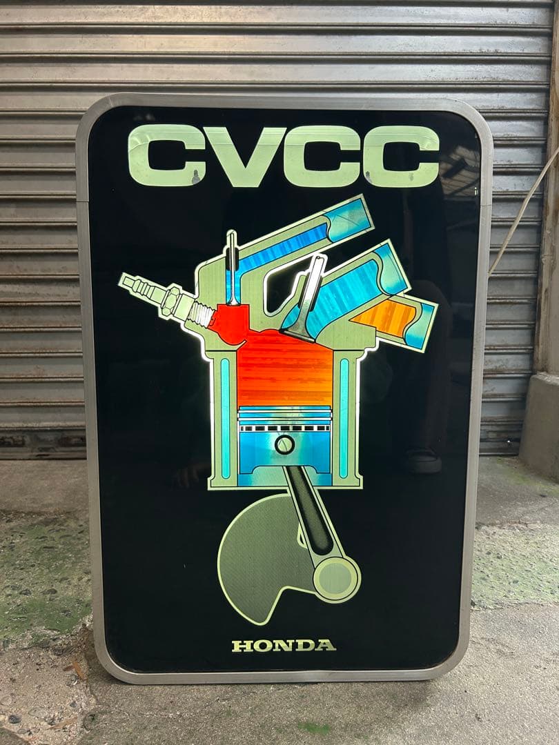 【通電OK】HONDA ホンダ 看板 昭和レトロ 2026年最新】看板 ホンダの人気アイテム - メルカリ