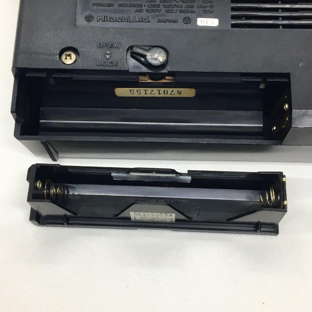 動作品】希少 整備品 HITACHI KH-993 ラジオ 日立 昭和レトロ - メルカリ