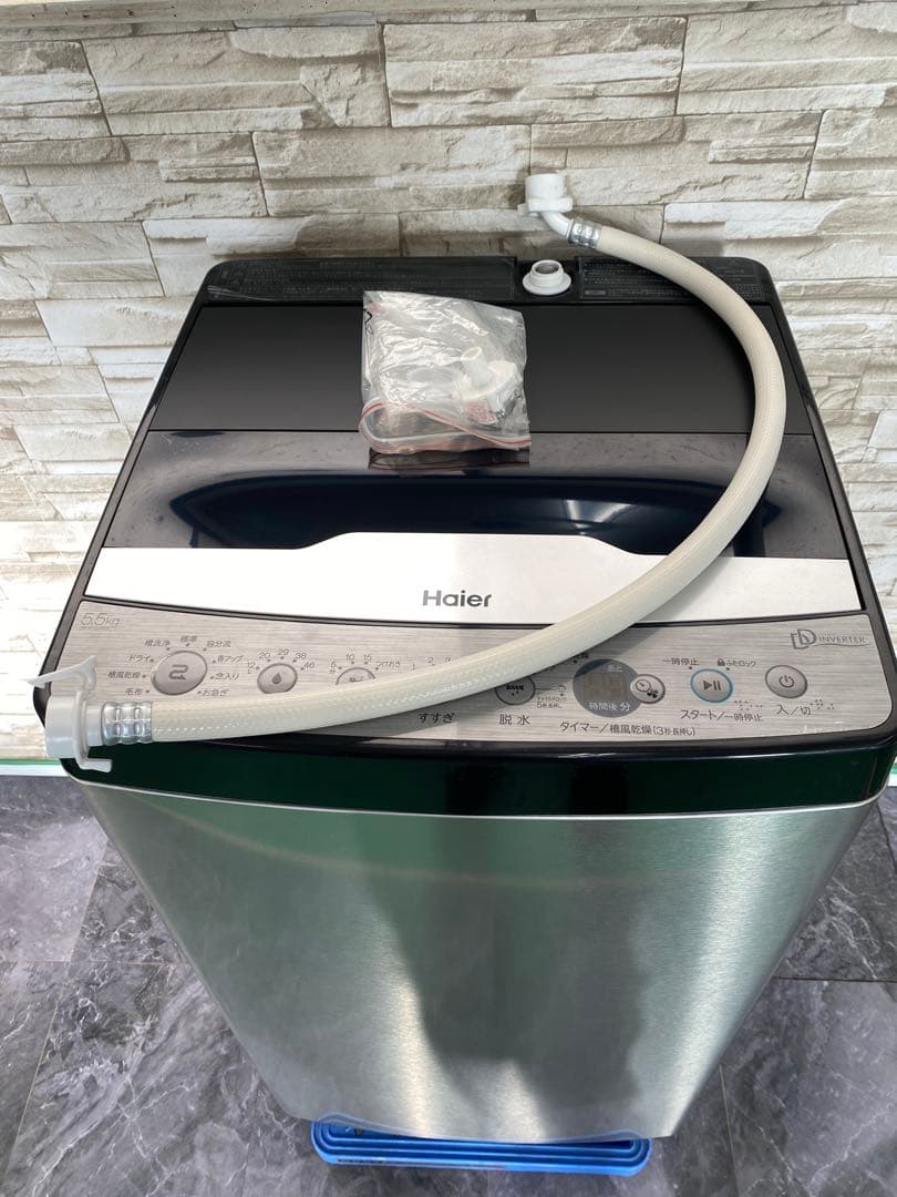 【美品・高年式】ハイアール　JW-XP2CD55F 25年製 5.5kg