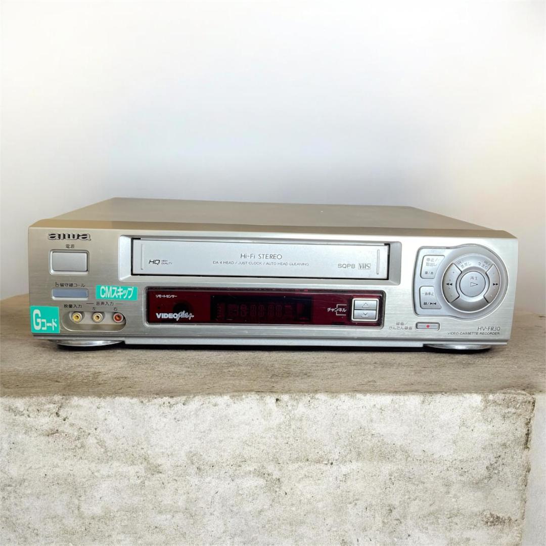 AIWA アイワ VHS Hi-Fi STEREO ビデオデッキ ジャンク品 - メルカリ