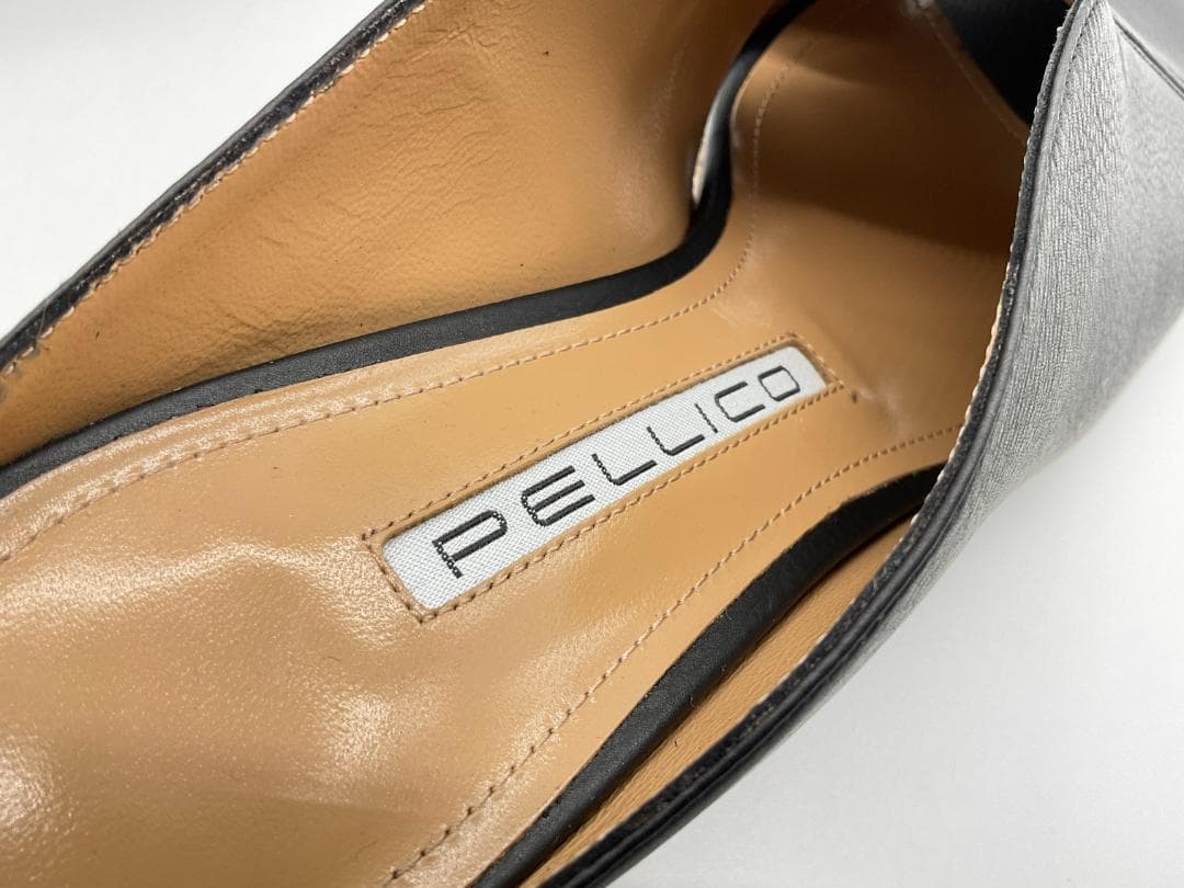 24.5【新品】PELLICO ディープカットミュール 定価64900円 - メルカリ