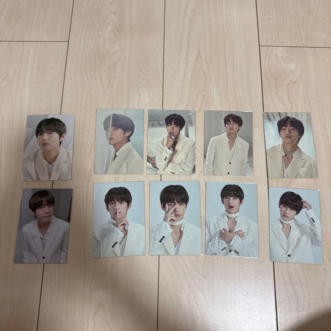 BTS テテ テヒョン V ミニフォト キーリング セット - メルカリ