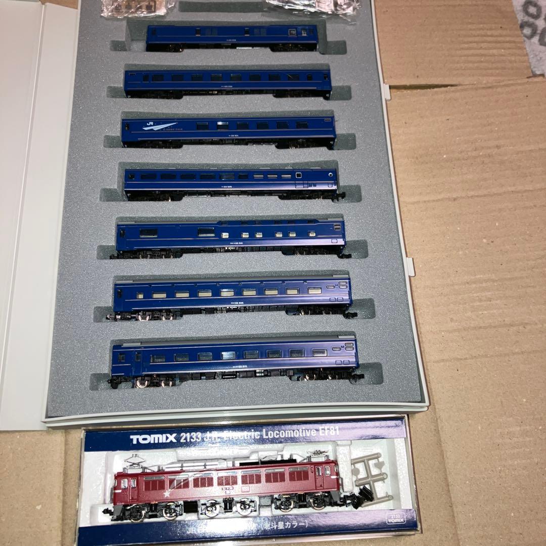 TOMIX 92608＋2133 24型24形北斗星＋電気機関車セット JR 24系25形特急寝台客車(北斗星・JR北海道仕様)基本セット｜製品情報