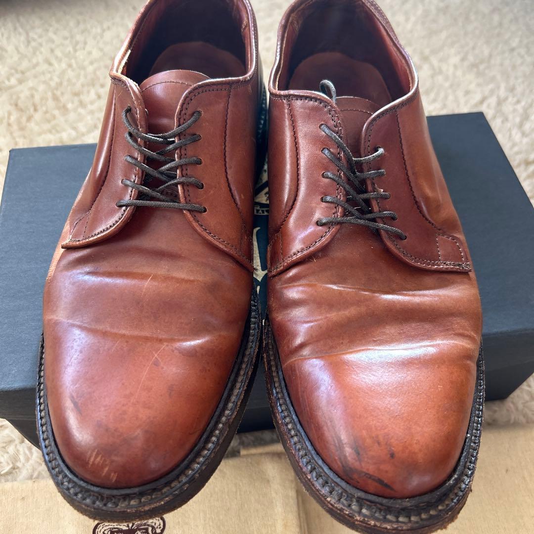 Alden 9900 プレーントゥ 8D コードバン - メルカリ