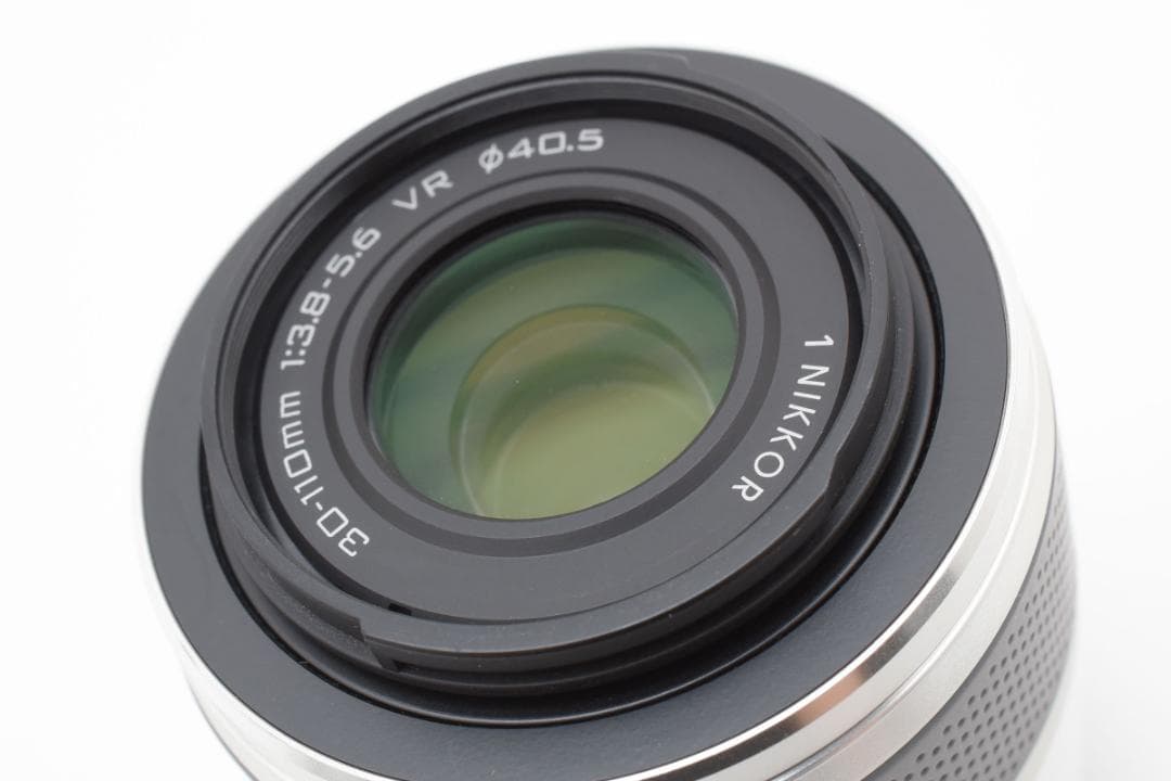 新品級 ニコン 1 30-110mm f3.8-5.6 VR ホワイト M805