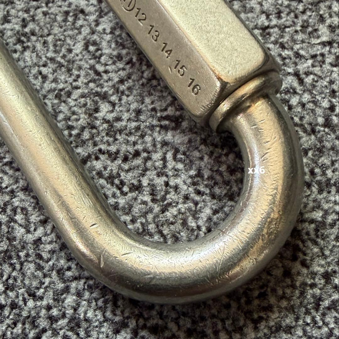 Maison Margiela / カラビナ キーリング キーホルダー - メルカリ