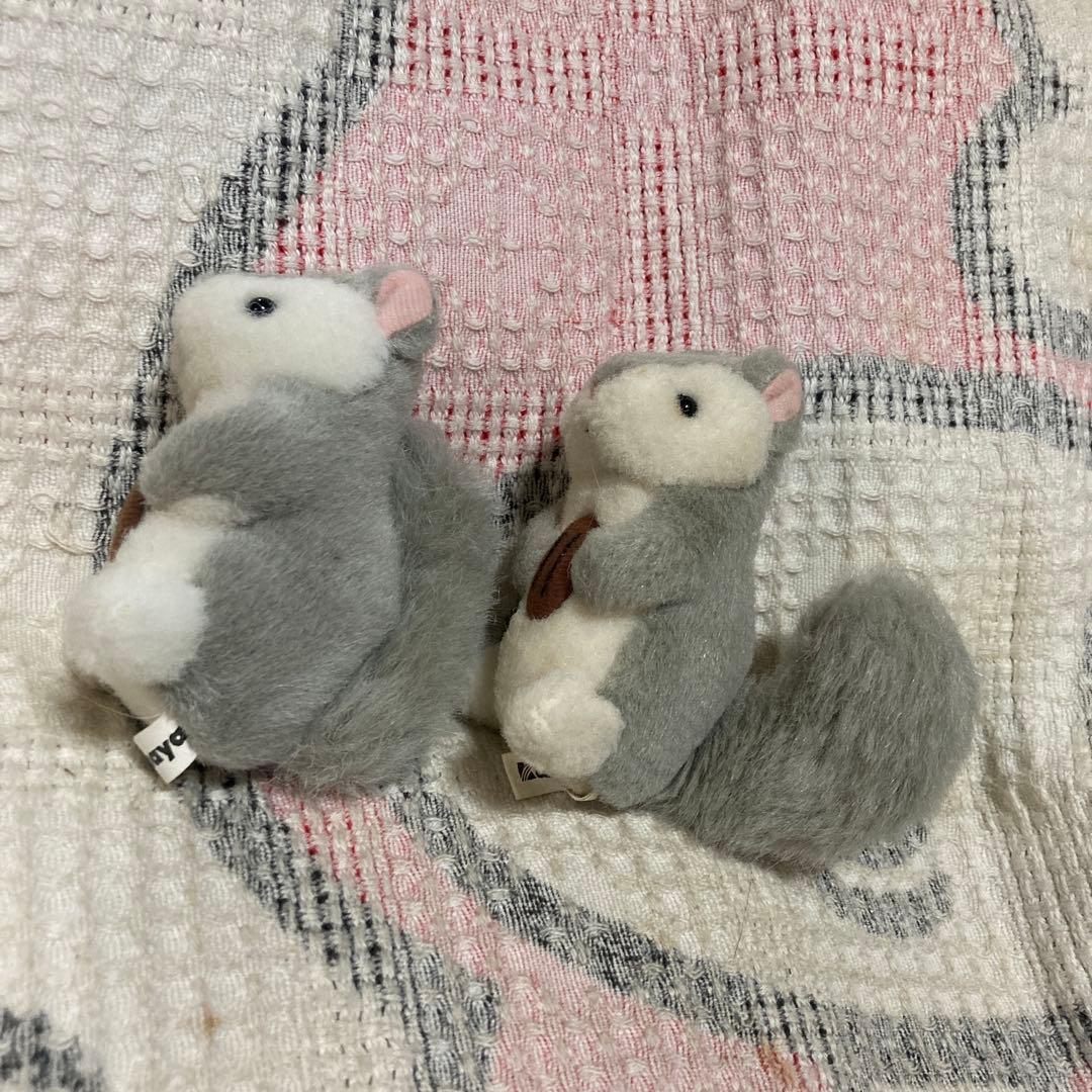 カバヤ マスコット 6コセット 中古品 ハムスター＆ウサギ＆リス バラ