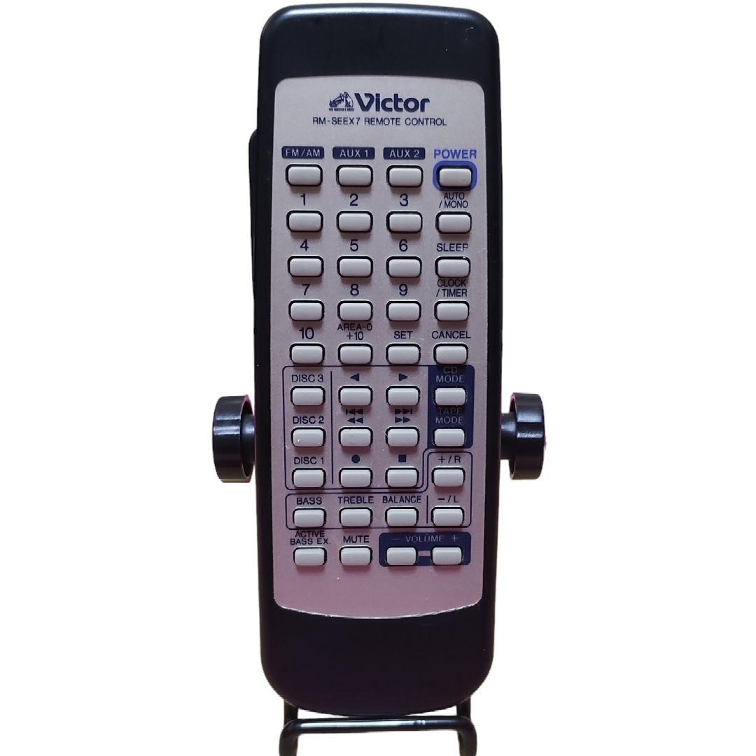 Victor ビクター オーディオ用リモコン RM-SEEX7 - メルカリ