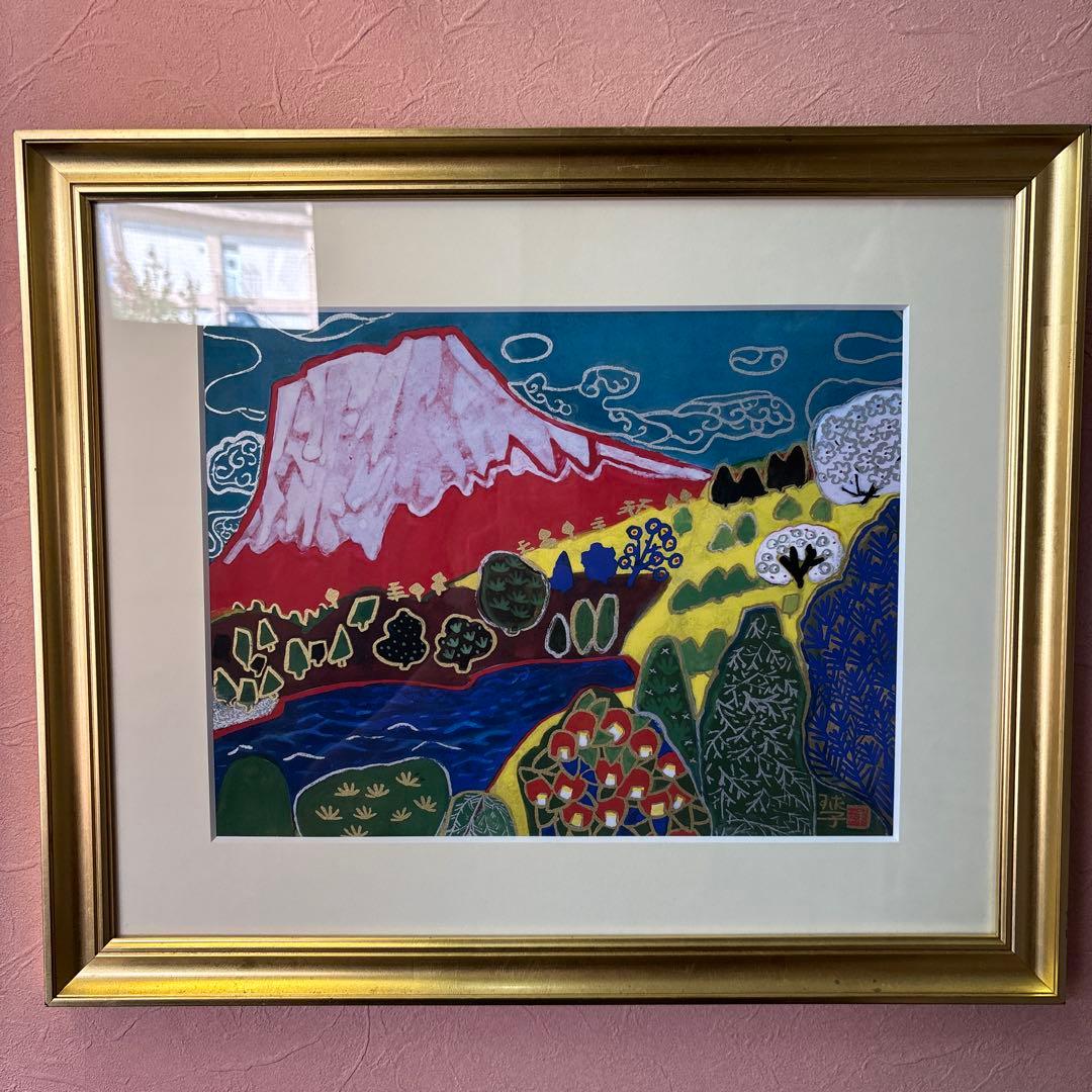 模写/狩野探幽/馬図/布袋屋掛軸HD-532 美術品・アンティーク・コレクション