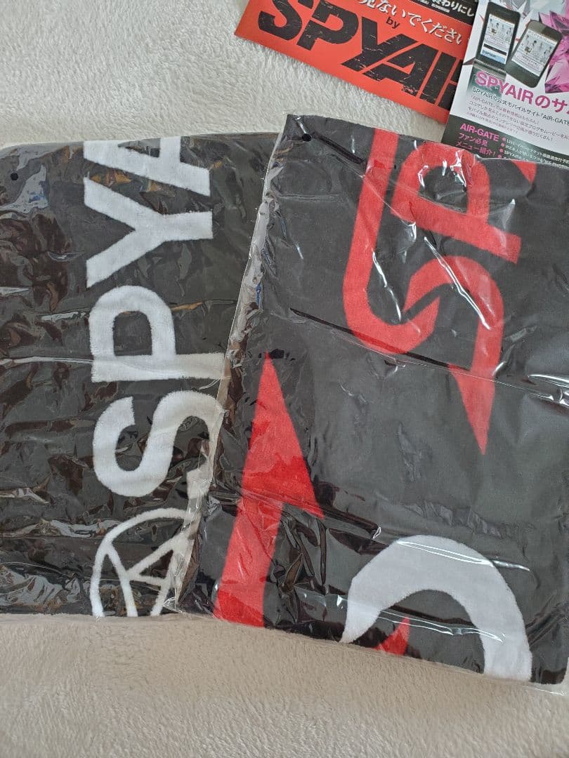 SPYAIR インディーズ含むグッズまとめ売り うちわ、タオル、Tシャツ
