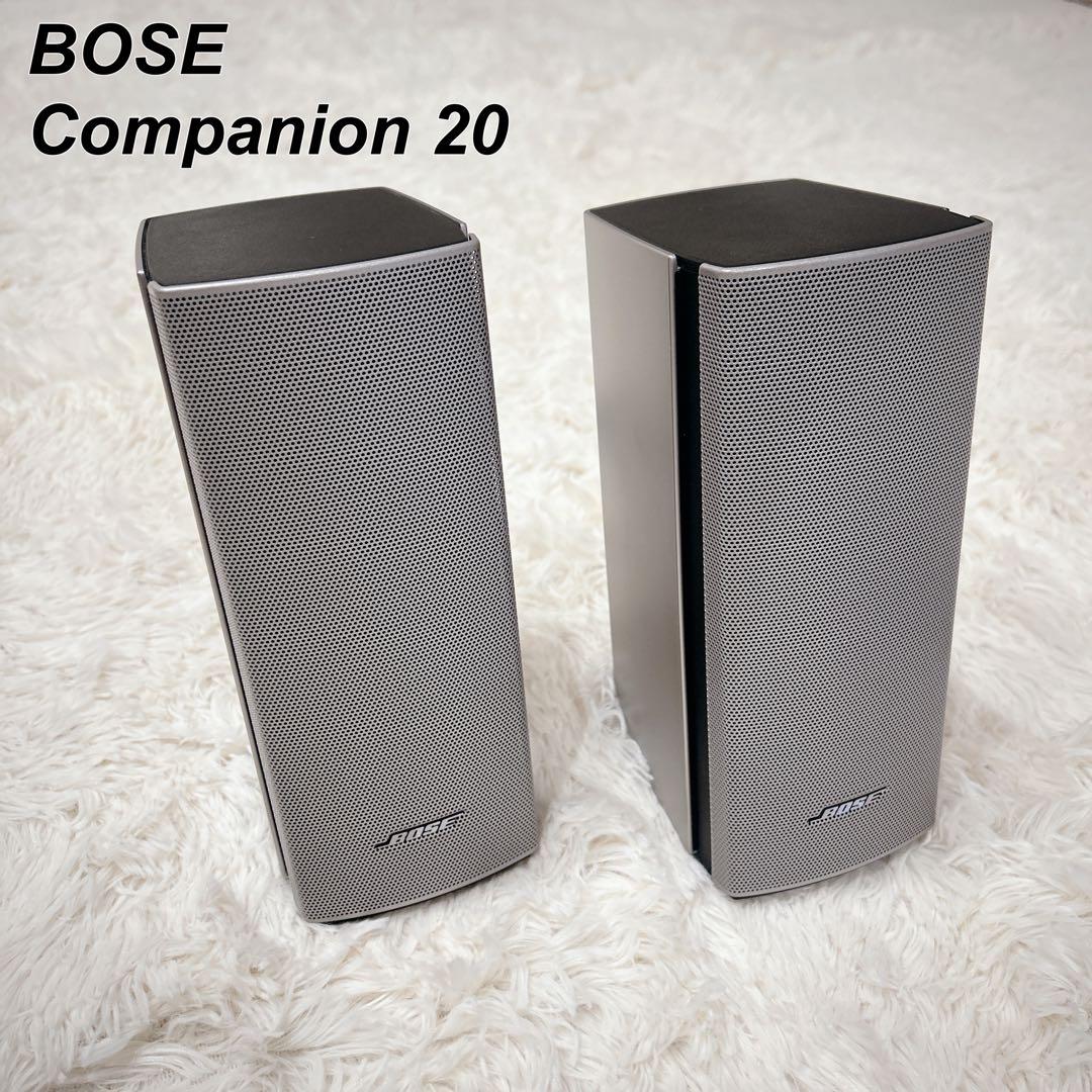 美品 BOSE Companion 20 マルチメディア スピーカー 付属品付き - メルカリ