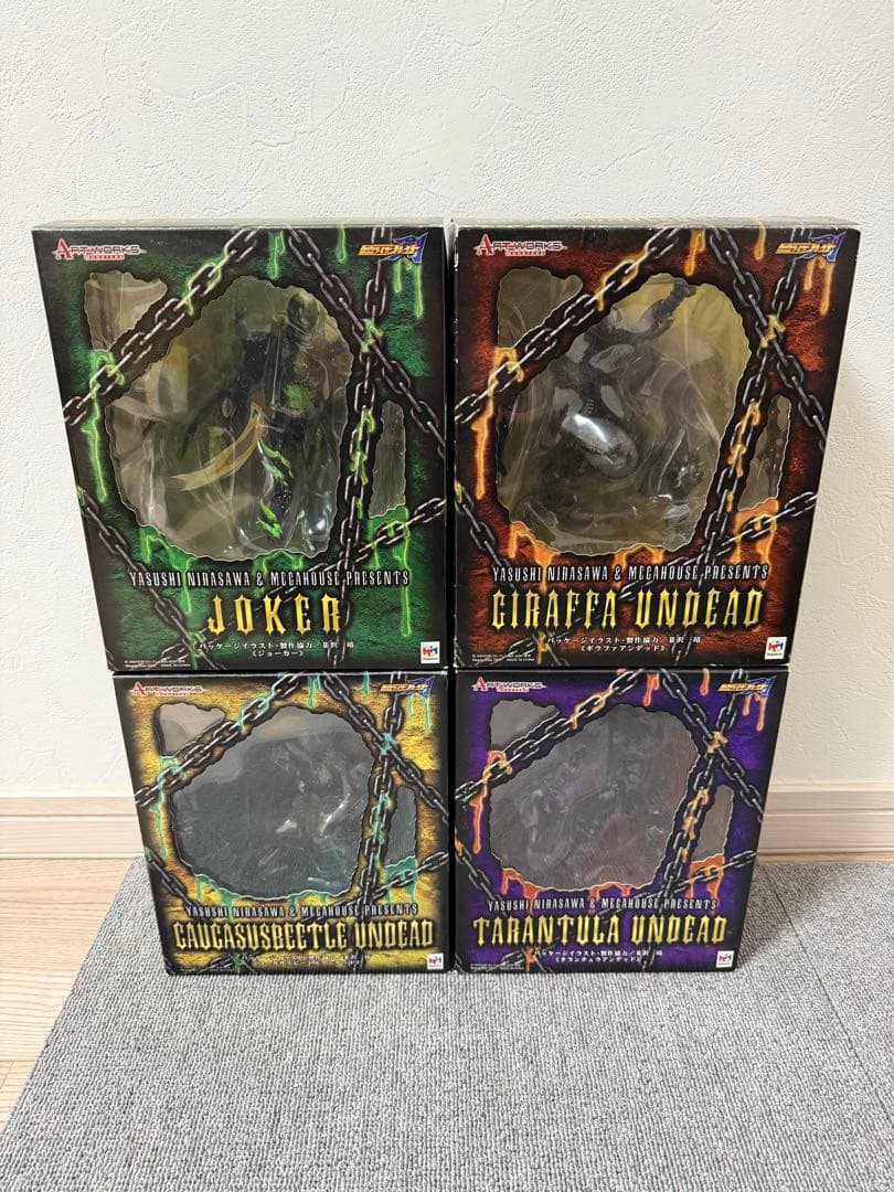 アートワークスモンスターズ　アンデッド4体セット Amazon.co.jp: ART WORKS MONSTERS 仮面ライダー剣 ビートルアンデッド