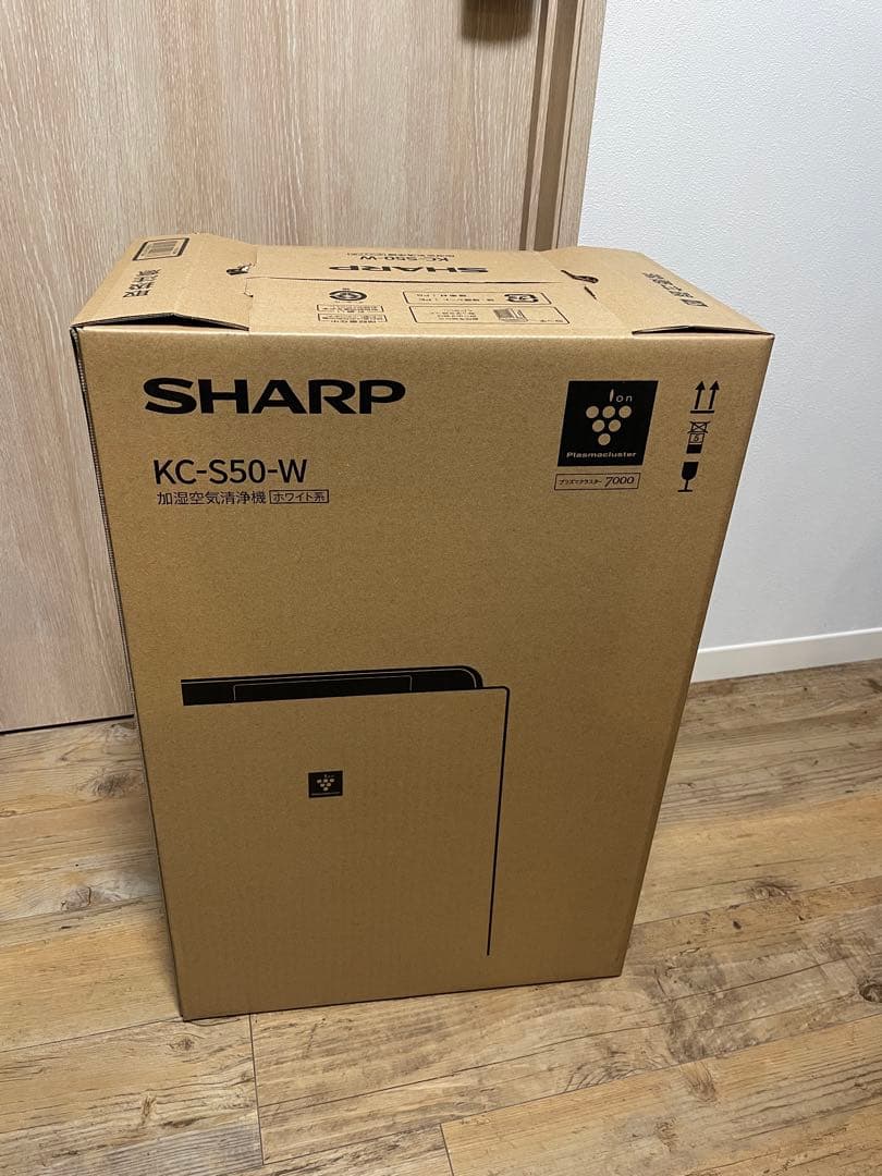 SHARP KC-S50-W 空気清浄機 空気浄化 | KC-S50 | 空気清浄機：シャープ