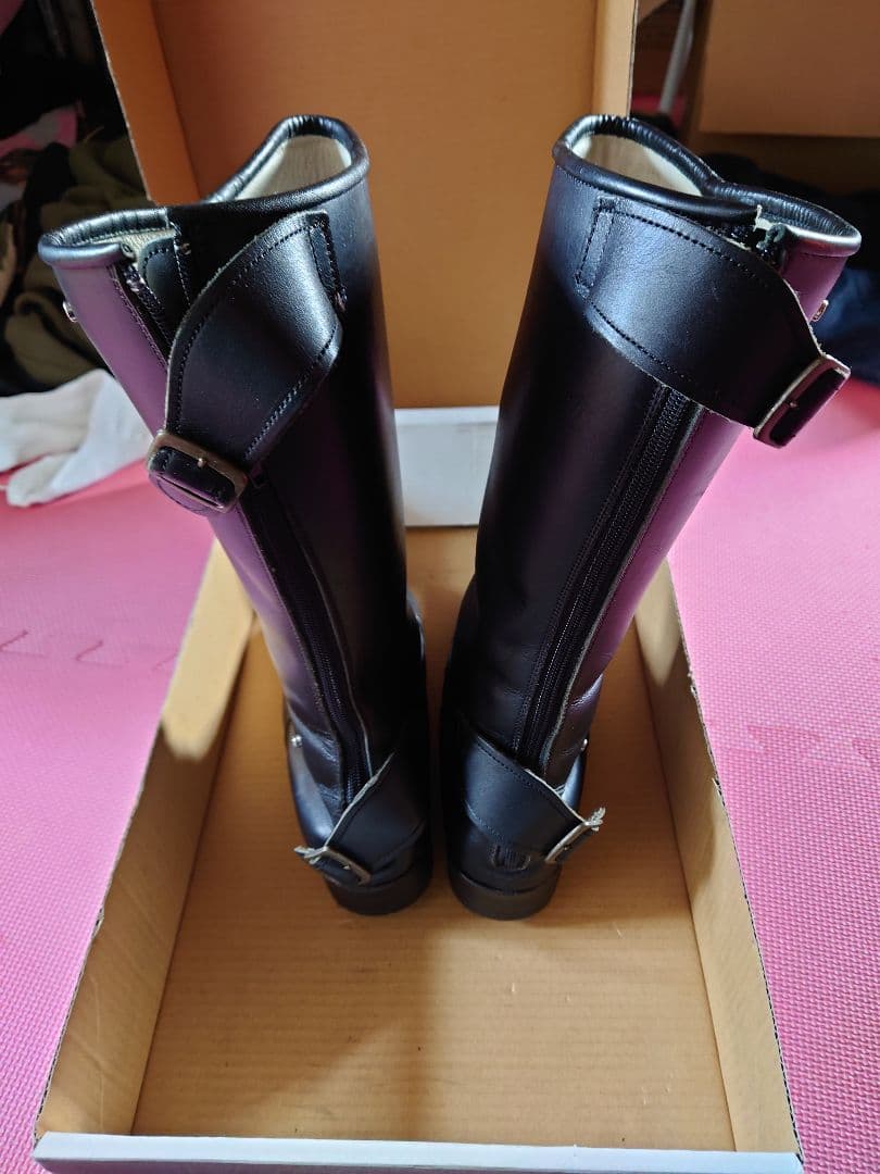 トーヨコ ブーツ バックチャック付 黒 ブラック 27cm 特攻ブーツ