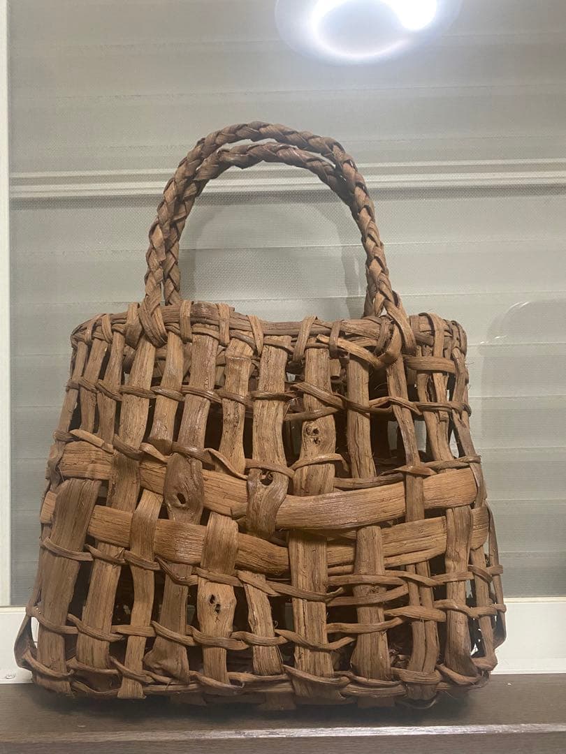 きなとらページ国産葡萄バック 山葡萄かごバック 通販 - 美を愉しむ 山葡萄バック 三本木工芸