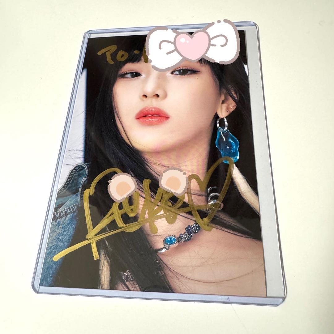 BABYMONSTER ルカ 直筆サイン入り ポストカード - メルカリ